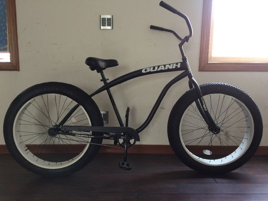 Ποδήλατο με παχύ ελαστικό τύπου Beach Cruiser με ελαστικό 26*4.0 και υλικό ατσάλινου πιρούνιου
