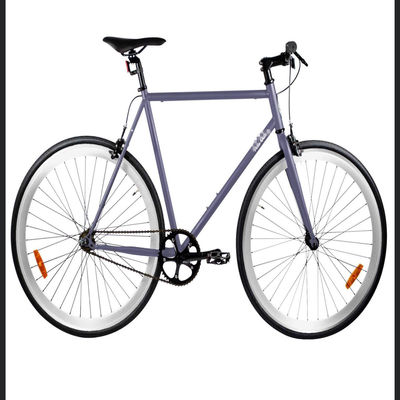 60cm Steel Frame Fixie Fixed Gear Bike Promax Διπλό V φρένο 700c Μονοκίνητη τροχιά