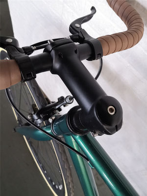 Διπλό V φρένο 700c Bullhorn χειριστή ράβδο σταθερή ταχύτητα ποδήλατο για ενήλικες Retro Vintage Classic