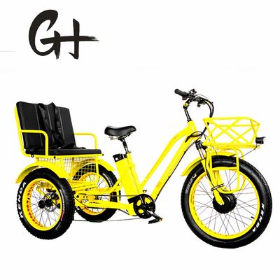24 ιντσών ηλεκτρικό τρίκυκλο Etrike με 750W κινητήρα και 21AH μπαταρία λιθίου 40KM / H Max ταχύτητα