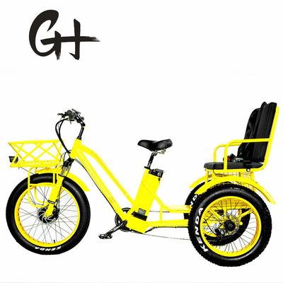 24 ιντσών ηλεκτρικό τρίκυκλο Etrike με 750W κινητήρα και 21AH μπαταρία λιθίου 40KM / H Max ταχύτητα