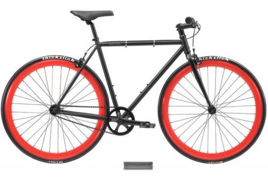 Ολοκληρωμένο Thickslick Single 1 Speed Fitness Fixie Fixed Gear Bike με τέλος φρένων Promax