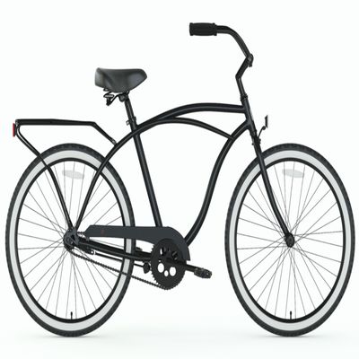 26 ίντσες Κόκκινο χρώμα Κλασικά Beach Cruiser ποδήλατα ανδρών με μεγάλο και άνετο κάθισμα