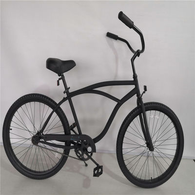 26 ίντσες Κόκκινο χρώμα Κλασικά Beach Cruiser ποδήλατα ανδρών με μεγάλο και άνετο κάθισμα