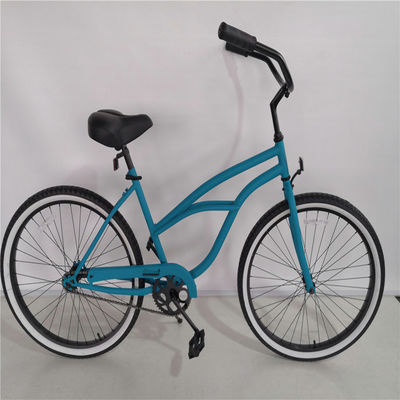 26 ίντσες Κόκκινο χρώμα Κλασικά Beach Cruiser ποδήλατα ανδρών με μεγάλο και άνετο κάθισμα