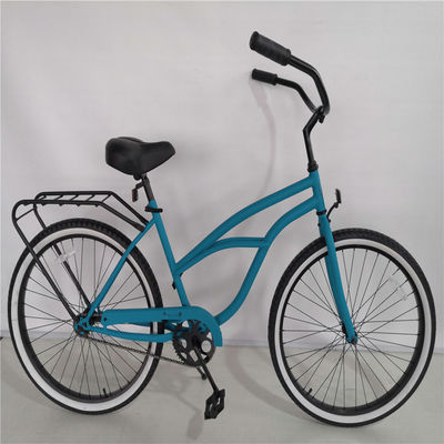 26 ίντσες Κόκκινο χρώμα Κλασικά Beach Cruiser ποδήλατα ανδρών με μεγάλο και άνετο κάθισμα