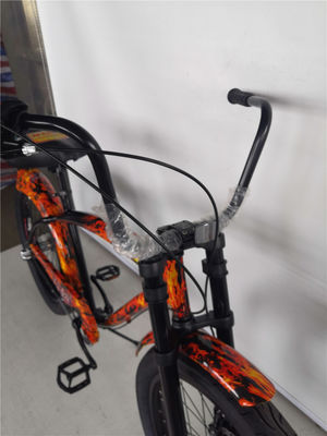 15 κιλά χοντρό λάστιχο ποδήλατο πόλη εσωτερική 3 ταχύτητα 3,0 "Vintage ενήλικες Beach Cruiser ποδήλατο 24 ίντσες