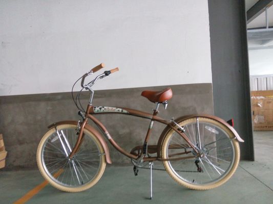 26" SHIMANO 7 ταχύτητες Πράσινο CE OEM 2.125 Χρώμα Ελαστικό ΗΠΑ αγορά Ενήλικες Άνδρες παραλία κρουαζιέρα ποδήλατο