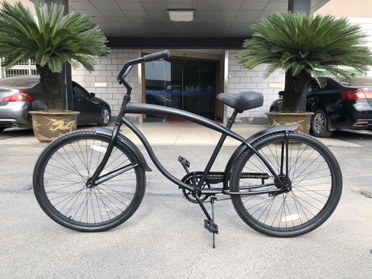 26 ιντσών χάλυβα πλαίσιο σκληρό πλαίσιο 3 Speed Beach Cruiser ποδήλατο για ενήλικες άνδρες και γυναίκες