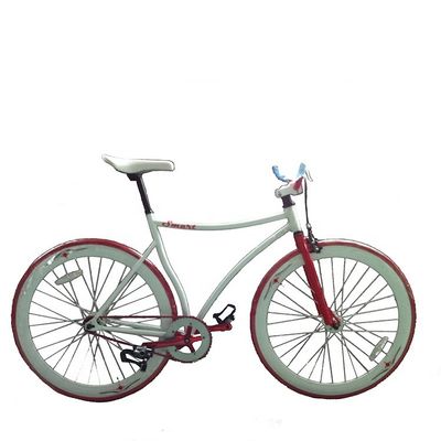 Προσαρμοσμένο CE Hi-Ten Steel Frame 700C Single Speed Fixed Gear Bike για αγόρια