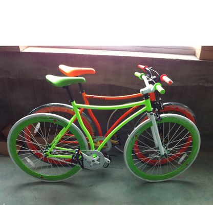 Προσαρμοσμένο CE Hi-Ten Steel Frame 700C Single Speed Fixed Gear Bike για αγόρια