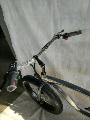26*4,0 ιντσών Fat Tire Ηλεκτρικό Beach Cruiser ποδήλατο Δυναμικό από 17 Ah μπαταρία λιθίου