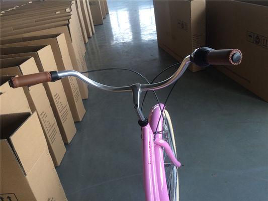 26 ιντσών γυναικεία βήμα μέσα από 7 ταχύτητα Beach Cruiser ποδήλατο με μεγάλο και άνετο κάθισμα