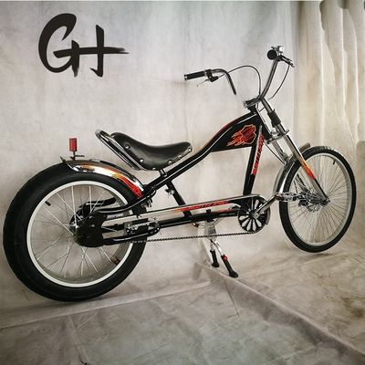 25.0 KG Ακαθάριστο βάρος 24&quot;-20&quot; Single Speed OEM/ODM Chopper Bike για μεγάλους ενήλικες Made