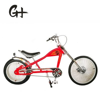 25.0 KG Ακαθάριστο βάρος 24&quot;-20&quot; Single Speed OEM/ODM Chopper Bike για μεγάλους ενήλικες Made