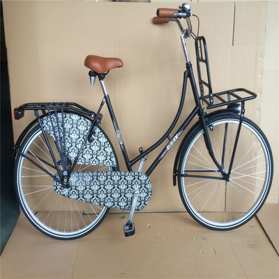 Μία ταχύτητα Ολλανδικό ποδήλατο KMC Chain 28 ιντσών Classic Retro Lady Holland City Bike