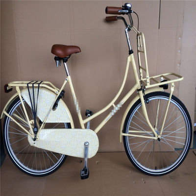 Μία ταχύτητα Ολλανδικό ποδήλατο KMC Chain 28 ιντσών Classic Retro Lady Holland City Bike