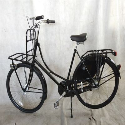 Μία ταχύτητα Ολλανδικό ποδήλατο KMC Chain 28 ιντσών Classic Retro Lady Holland City Bike