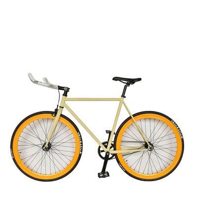 700C Hi-Ten Steel Frame Διπλό τοίχωμα 43MM Αλουμίνιο RIM Μονή ταχύτητα τροχιά σταθερή ταχύτητα ποδήλατο