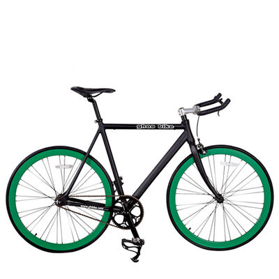 ΗΠΑ CE Track Fixie ποδήλατο 700C Αλουμινίου Φρέμα OEM Μία ταχύτητα με Αλουμινίου κράμα Στέλεχος