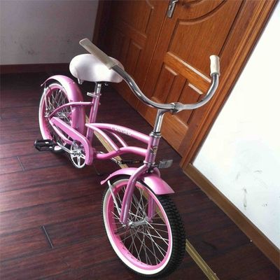 20 &quot; Single Speed Coaster Φρένα Ροζ Αμερικανικό OEM Λογότυπο Μίνι Kid Μικρό πλαίσιο CE Κορίτσι Beach Cruiser ποδήλατο
