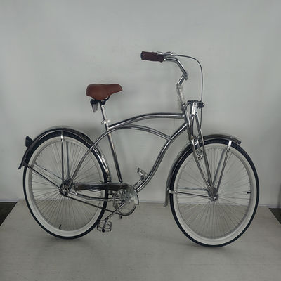 26 ιντσών Αλουμινίου Φρέμα Ανδρών Ενήλικες Beach Cruiser ποδήλατο με 7 ταχύτητες Shimano Derailleur