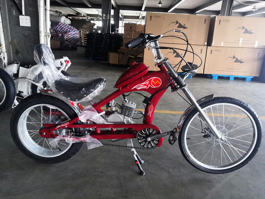 Μέγιστη ταχύτητα 40 χλμ/ώρα 80cc κινητήρας βενζινοκίνητος κινητήρα βενζίνης σετ για ελικόπτερα ποδήλατα 2 ροής