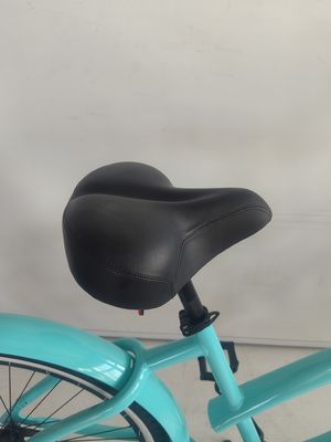 26 &quot;Αλουμινένιο πλαίσιο Single Gear Υβριδικό γυναικείο Beach Cruiser ποδήλατο 2024 μη πίσω αποσβεστήρα
