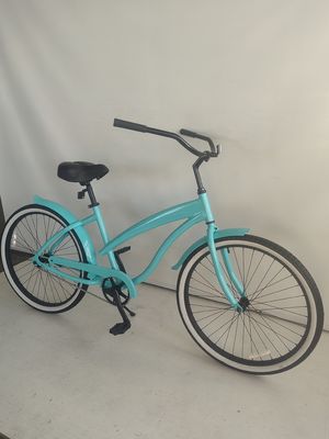 26 &quot;Αλουμινένιο πλαίσιο Single Gear Υβριδικό γυναικείο Beach Cruiser ποδήλατο 2024 μη πίσω αποσβεστήρα