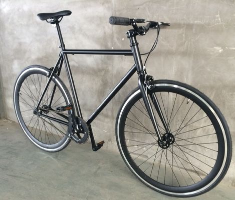 Σταθερή ταχύτητα 700C EN15194 OEM Πολυχρωματικό λογότυπο CE 43MM Deep V Rim Single Speed Track Bike