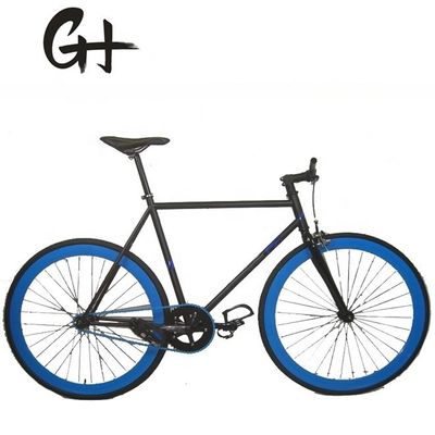 Χάλυβα 700C Hi-Ten Frame OEM CE Single Speed Flip-Flop Hub Fixed Gear Bike