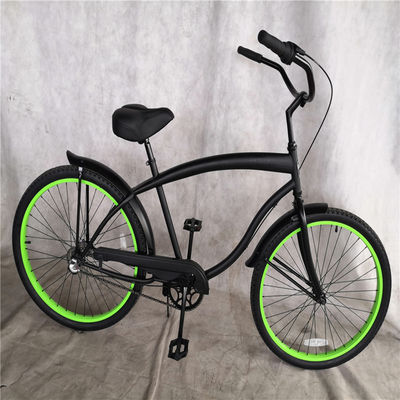 26 ιντσών Alloy Rim 3 Speed Beach Cruiser ποδήλατο για ζεστό ενήλικες Stretch Chopper ποδήλατο