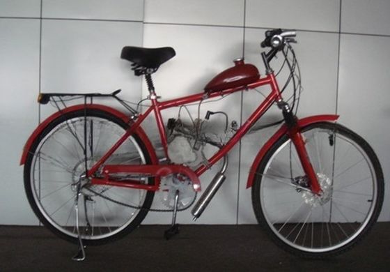 Ηλεκτρικό ποδήλατο Beach Cruiser με κινητήρα 50cc 2015 μοντέλο ατσάλινου πλαισίου Ηλεκτρικό περιλαμβάνεται
