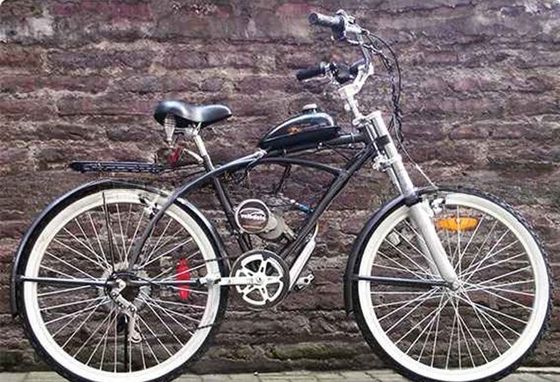 Ηλεκτρικό ποδήλατο Beach Cruiser με κινητήρα 50cc 2015 μοντέλο ατσάλινου πλαισίου Ηλεκτρικό περιλαμβάνεται