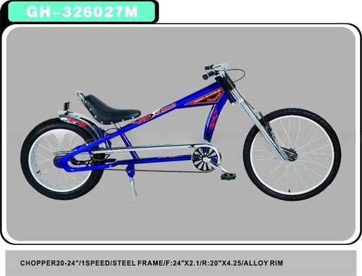 Προσαρμόσιμο 24 &quot;Low Rider Chopper Bike/Cycle με ατσάλινη κλικ σε κάθε χρώμα