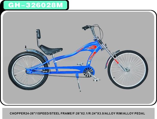 Προσαρμόσιμο 24 &quot;Low Rider Chopper Bike/Cycle με ατσάλινη κλικ σε κάθε χρώμα