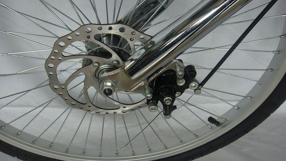 Chopper Bike Black Low Rider Fashion Bike με τεχνολογία F Disc Brake R V-Brake