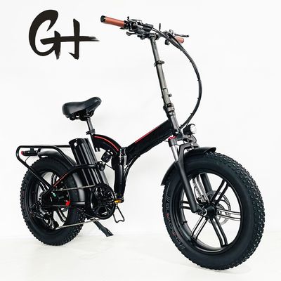 16.7 Ah χωρητικότητα μπαταρίας 48V500W12AH 20"x4.0 Fat ελαστικό αναδιπλούμενο ηλεκτρικό ποδήλατο ποδήλατο