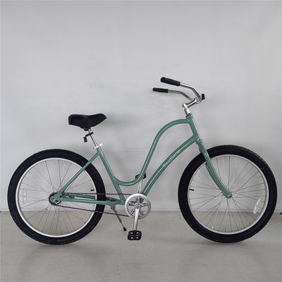 Η ηλεκτρική ποδήλατος για ενήλικες Step Through Aluminum Frame 7 Speed Hybrid 26 Inch Beach Cruiser Bike