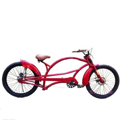 Αλουμινίου Rim 24 &quot;x3.0 CE Αμερικανική Long Hi-Ten Steel Frame Chopper Beach Cruiser ποδήλατο