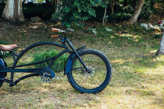 Αλουμινίου Rim 24 &quot;x3.0 CE Αμερικανική Long Hi-Ten Steel Frame Chopper Beach Cruiser ποδήλατο