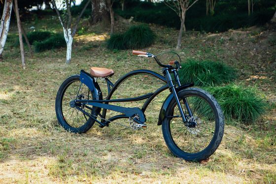 Αλουμινίου Rim 24 &quot;x3.0 CE Αμερικανική Long Hi-Ten Steel Frame Chopper Beach Cruiser ποδήλατο