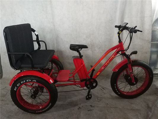 Bafang 750W Motor Electric Tricycle με Fat Tire E Τρεις τροχούς και κάθισμα επιβατών
