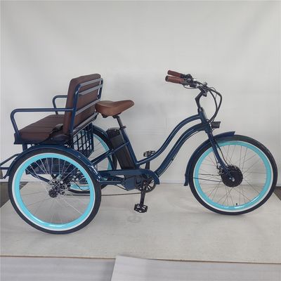 Bafang 750W Motor Electric Tricycle με Fat Tire E Τρεις τροχούς και κάθισμα επιβατών
