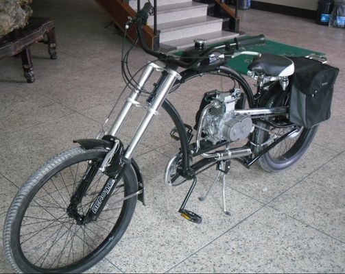 Νότια Αμερική 50CC 4χρονος κινητήρας αερίου Μοτοσυκλέτα με πιρούνι ανάρτησης