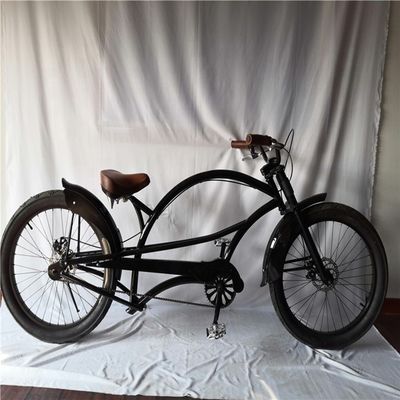 Fat Tire 26 &quot;Εκτεταμένο Beach Cruiser Bike με ατσάλινο πλαίσιο και τεχνολογία δίσκου φρένων