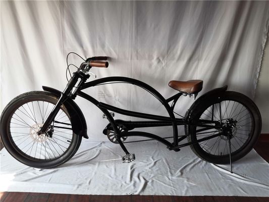 Fat Tire 26 &quot;Εκτεταμένο Beach Cruiser Bike με ατσάλινο πλαίσιο και τεχνολογία δίσκου φρένων