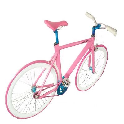ODM Logo OEM Χρώμα 700C Single Speed Track Bike με ελαφρύ πλαίσιο αλουμινίου και πιρούνι