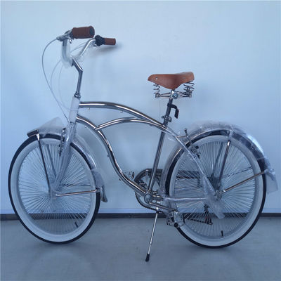 160kg χωρητικότητα φορτίου Shimano Grip 26 Lowrider πλήρης Chrome ποδήλατο για σας