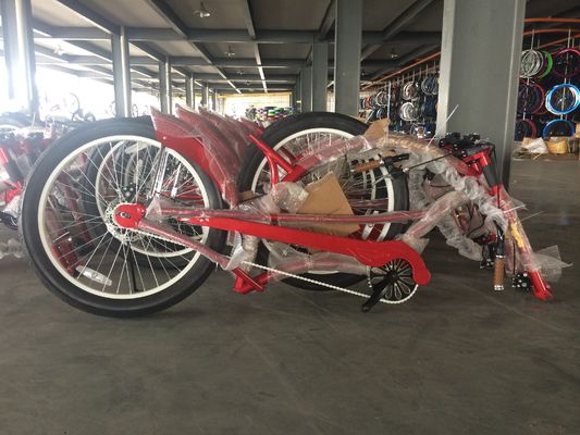 2.2m Long Frame Beach Cruiser Chopper ποδήλατο με 24 &quot; 3,0 μεγάλα ελαστικά και 150KG χωρητικότητα φορτίου